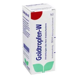 GOLDTROPFEN W-blanding, 50 ml