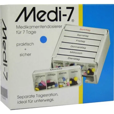 Medi 7 blå, 1 stk