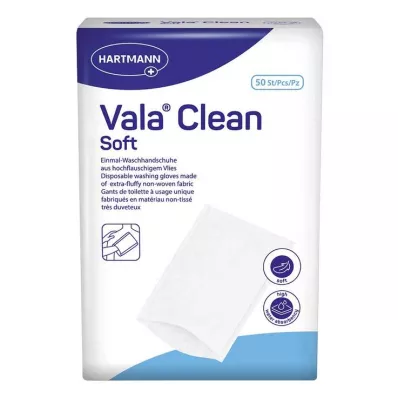 VALACLEAN bløde engangsvaskehandsker, 50 stk