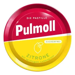 PULMOLL Citronsukkerfri slik, 50 g