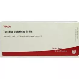 TONSILLAE palatinae GL D 6 ampuller, 10X1 ml