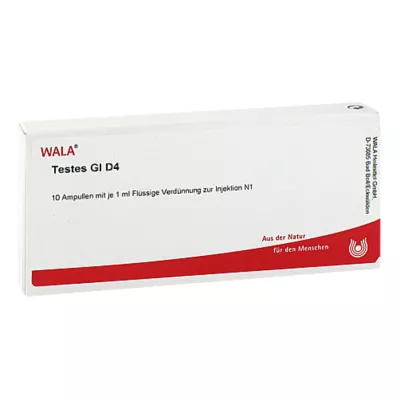 TESTES GL D 4 ampuller, 10X1 ml