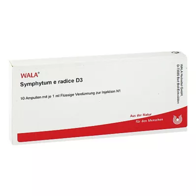 SYMPHYTUM E radice D 3 ampuller, 10X1 ml