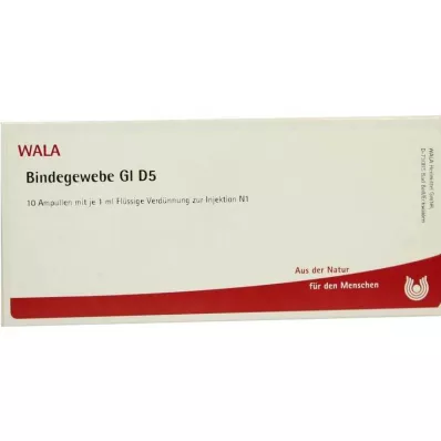 BINDEGEWEBE GL D 5 ampuller, 10X1 ml
