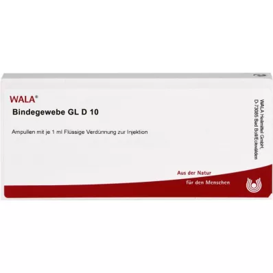 BINDEGEWEBE GL D 10 ampuller, 10X1 ml