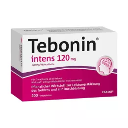 TEBONIN intens 120 mg filmovertrukne tabletter, 200 stk