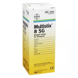 MULTISTIX 8 SG teststrimler, 100 stk
