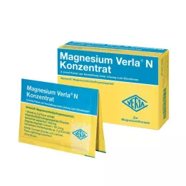 MAGNESIUM VERLA N koncentratpulver til oral administration, 20 stk