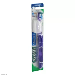 GUM Teknik kompakt tandbørste medium, 1 stk