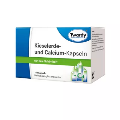 KIESELERDE+CALCIUM kapsler, 160 stk