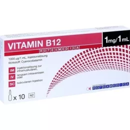 VITAMIN B12 ROTEXMEDICA Injektionsvæske, 10X1 ml