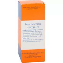 NUX VOMICA COMP.H tabletter, 100 stk