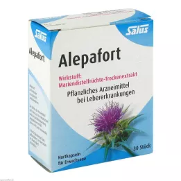 ALEPAFORT Milk Thistle hårde kapsler, 30 stk