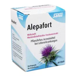 ALEPAFORT Milk Thistle hårde kapsler, 60 stk