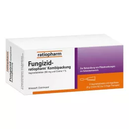 FUNGIZID-ratiopharm 3 Vag.-Tbl.+ 20g Creme, 1 P