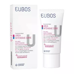 EUBOS TROCKENE Haut Urea 5 % ansigtscreme, 50 ml
