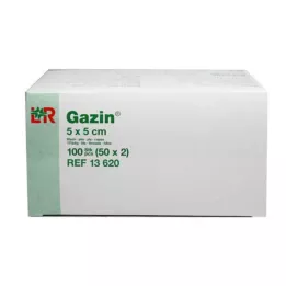 GAZIN Gaze komp.5x5 cm steril 8-lags, 50X2 stk