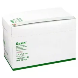 GAZIN Gaze komp.7,5x7,5 cm steril 8-lags, 50X2 stk