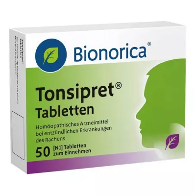 TONSIPRET Tabletter, 50 stk