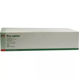 PRO-OPHTA Pude 6,2x7,2 cm usteril, 50 stk