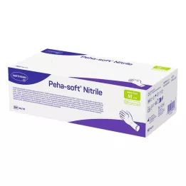 PEHA-SOFT nitrilhandsker pudderfri M, 100 stk