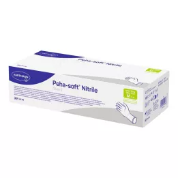 PEHA-SOFT nitrilbeskyttelse Unt.Hands.unsteril pf M, 100 stk