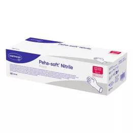 PEHA-SOFT nitrilbeskyttelse Unt.Hands.unsteril pf L, 100 stk