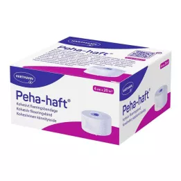 PEHA-HAFT Fikseringsbandage latexfri 4 cmx20 m, 1 stk