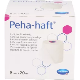 PEHA-HAFT Fikseringsbandage latexfri 8 cmx20 m, 1 stk