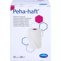 PEHA-HAFT Fikseringsbandage latexfri 12 cmx20 m, 1 stk