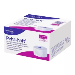 PEHA-HAFT Fikseringsbandage latexfri 2,5 cm x 4 m, 8 stk