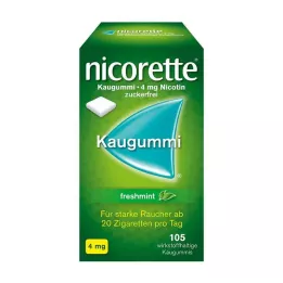 NICORETTE 4 mg freshmint tyggegummi, 105 stk