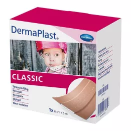 DERMAPLAST CLASSIC Sårplaster 6 cmx5 m, 1 stk