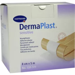 DERMAPLAST følsomt puds 8 cmx5 m, 1 stk
