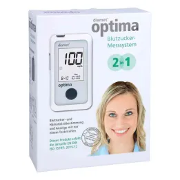 Diamet optima blodsukkermålesystem 2i1 (1 stk)