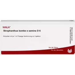 STROPHANTHUS KOMBE e semine D 6 ampuller, 10X1 ml
