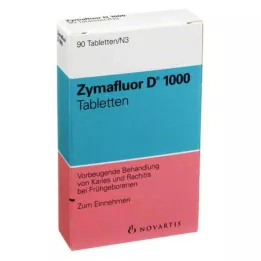 ZYMAFLUOR D 1.000 tabletter, 90 stk