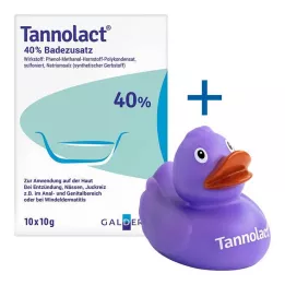 TANNOLACT Badetilsætning, 10X10 g