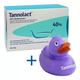 TANNOLACT Badetilsætning, 40X10 g