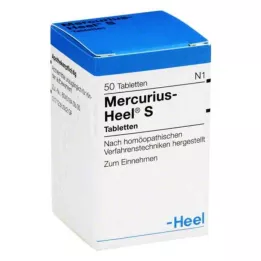 MERCURIUS HEEL S tabletter, 50 stk