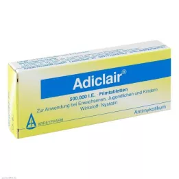 ADICLAIR Filmovertrukne tabletter, 20 stk
