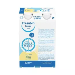 FRESUBIN ENERGY DRINK Vanilje drikkeflaske 6X4X200 ml