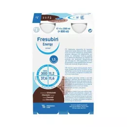 FRESUBIN ENERGY DRINK Chokolade drikkeflaske 6X4X200 ml