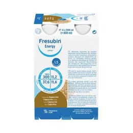 FRESUBIN ENERGY DRINK Cappuccino drikkeflaske 6X4X200 ml