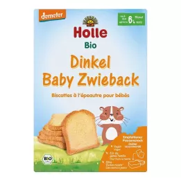 HOLLE Økologisk babyspelt rusk, 200 g