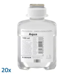 AQUA AD injectabilia Ecoflac Plus injektionsopløsning, 20X100 ml