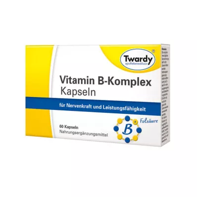 VITAMIN B KOMPLEX kapsler, 60 stk