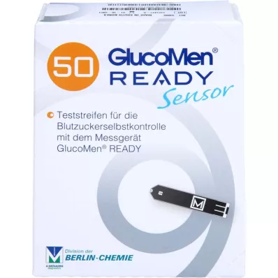 GLUCOMEN READY Sensor teststrimler, 50 stk