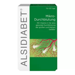 ALSIDIABET Diabetisk mikrocirkulationskapsler, 60 stk