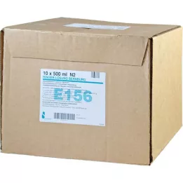 RINGER LÖSUNG Bernburg PE-Flasker, 10X500 ml